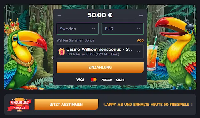 Flappy Casino bonus